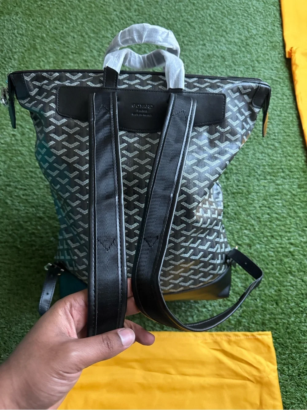 Black school backpack